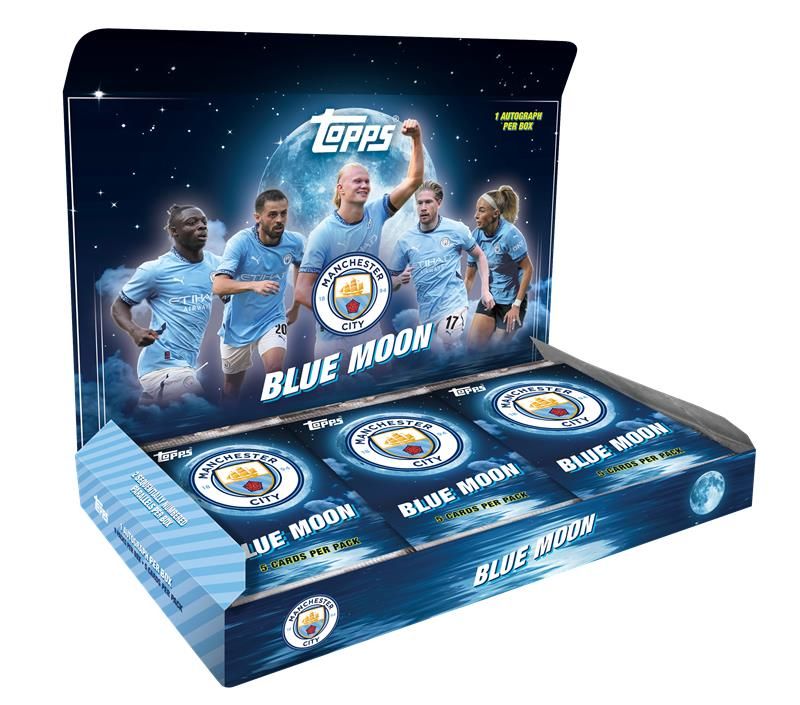 Topps Manchester City Blue Moon 24/25 Hobby Box