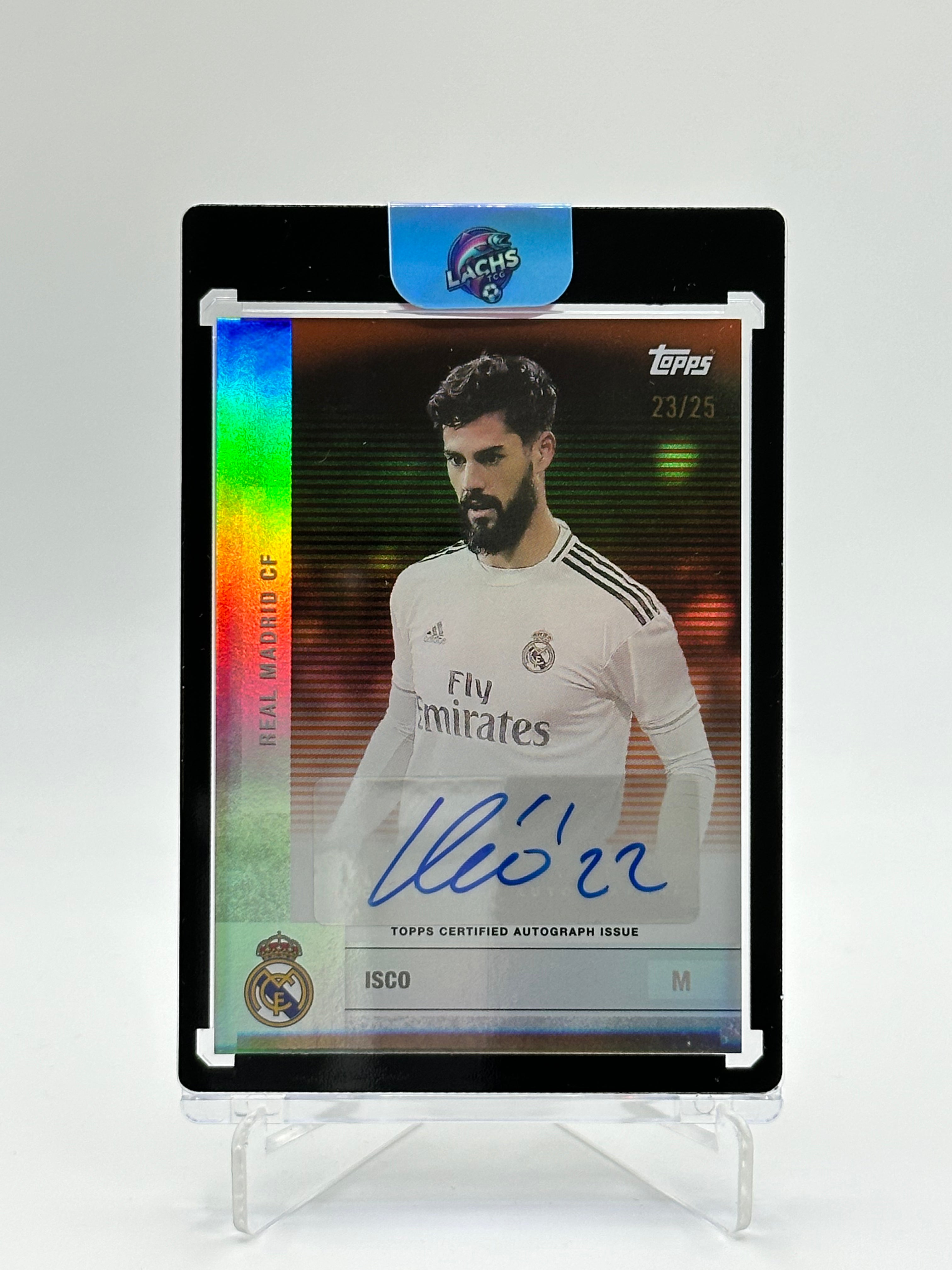 Isco Auto /25 - Real Madrid - Topps Real Madrid Team Set 25/26