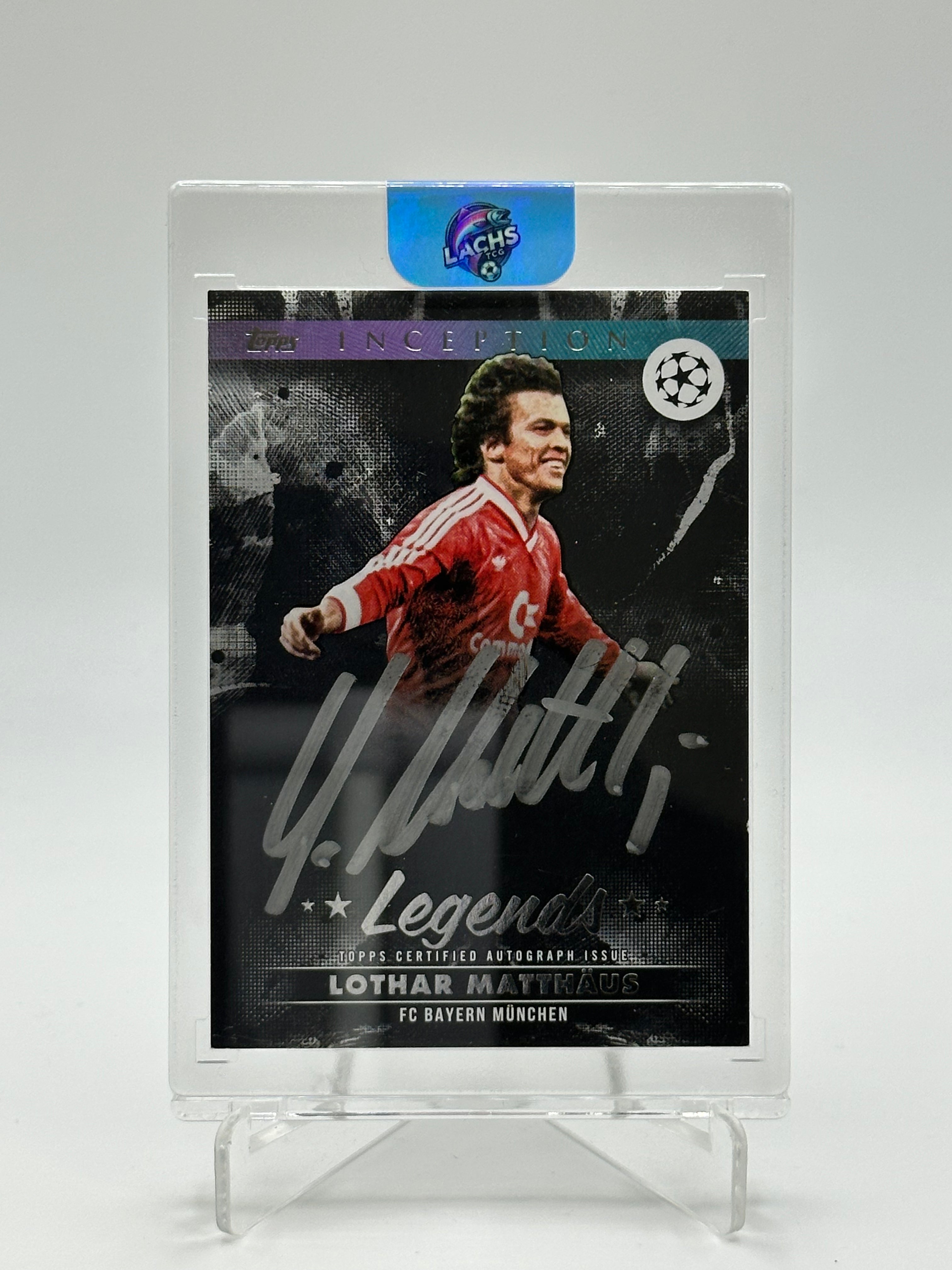 Lothar Matthäus Silver Signings - Bayern München - Topps UCC Inception 24/25